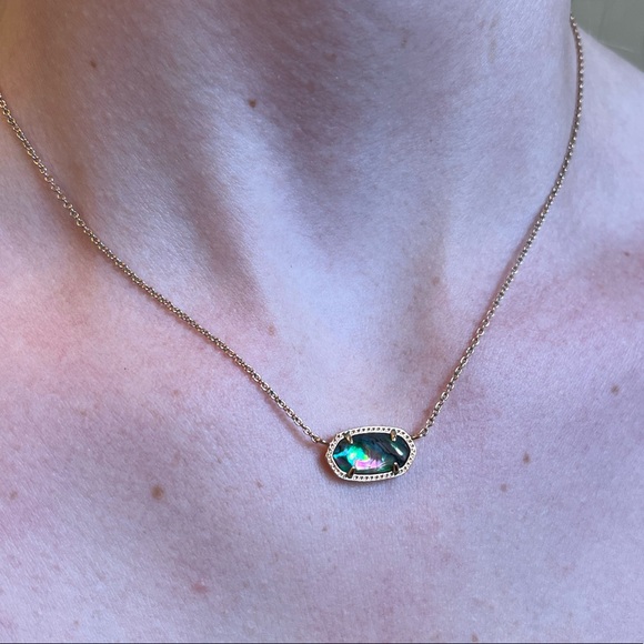 Kendra Scott Elisa rose gold necklace - Picture 5 of 5